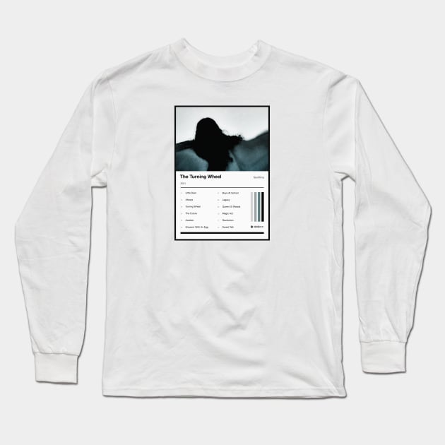 The Turning Wheel Tracklist Long Sleeve T-Shirt by fantanamobay@gmail.com